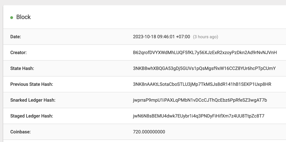 talhaB62's tweet photo. #Mina Protocol'de fork öncesi son büyük test olan #TestWorld2 devam ediyor. İlk blocku bu sabah buldum.
@ETCMINER'e ve @ferganiince'ye destekleri için teşekkürler. https://t.co/kl97H74Ujz