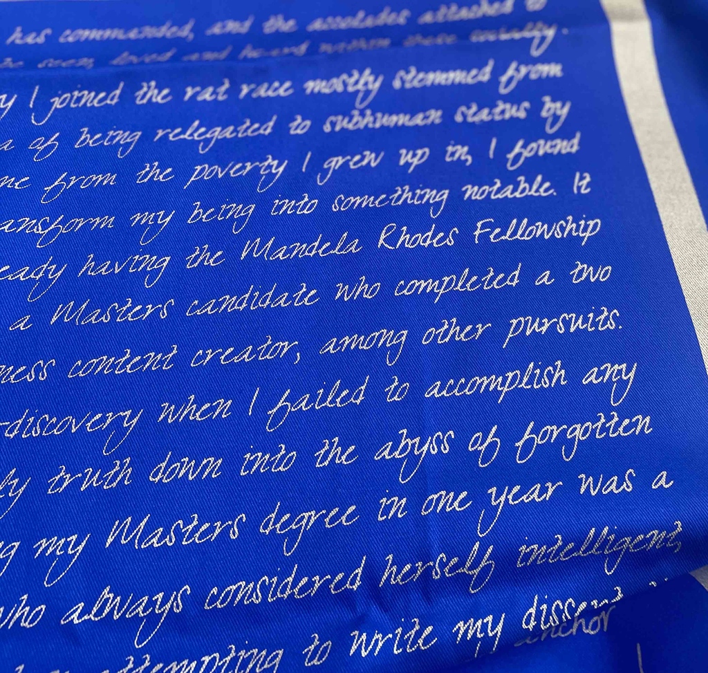 Visit nicolagreen.com/moretlo-moleli to listen to Momo's amazing essay, Redefining Success.