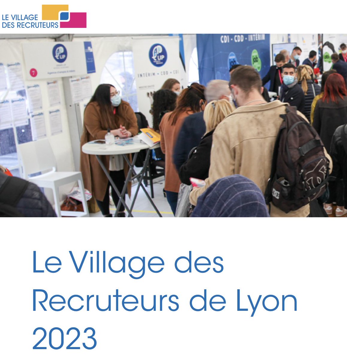 Venez nous rendre visite au Village des #recruteurs à #Lyon !
📆 les 18 et 19 octobre 2023, 🕘 de 9h30 à 17h00
👉 Place Bellecour, Arnaud se fera un plaisir de vous renseigner ! 
🤝 aux côtés de #poleemploi #mlpe et de nombreuses entreprises !