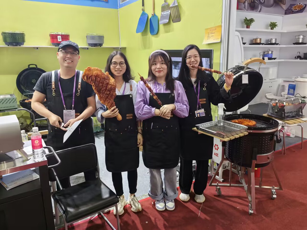 ChinaKeyobbq's tweet photo. The 134th session of Canton Fair is going on, KEYO BBQ is as always there.
Our booth: 4.1F23-24
#KEYOBBQ #FIREPIT #FACTORY #CANTONFAIR2023 #GUANGZHOU #CHINA #CANTONFAIR https://t.co/OPhoozgenQ