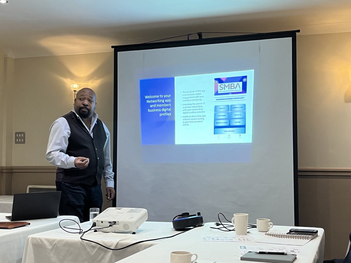 John Galloway explains how the new SMBA app works. It’s very use to use and will help drive each member’s business forward.