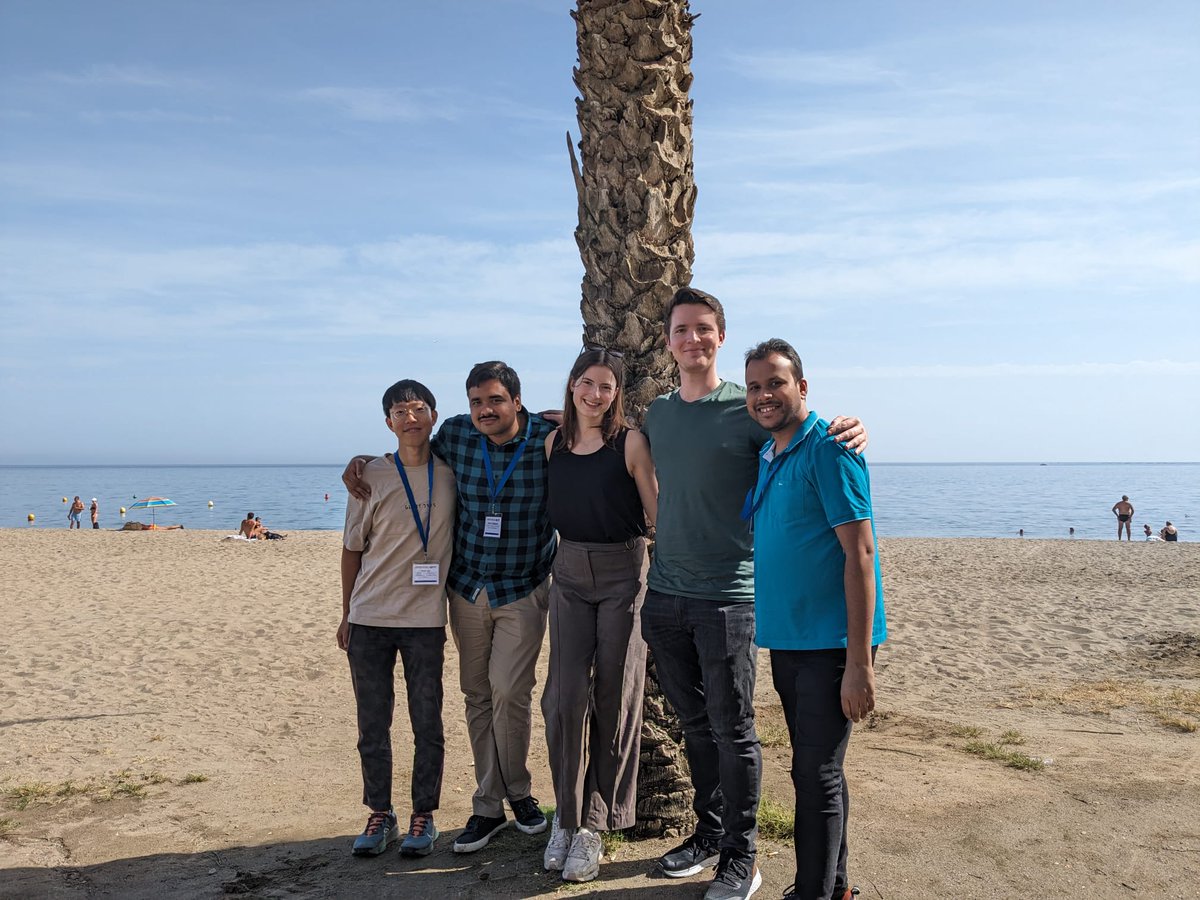 Henry Snaith Group (@snaithgroup) on Twitter photo Could a conference be closer to the beach?! #MATSUS23
Group talks on #perovskite today:
9:30 <a href="/akashdg09/">Akash Dasgupta</a> - inhomogeneities
10:00 <a href="/KrishanuSays/">Krishanu Dey</a> - PbSn mobilities
16:00 @florinerombach - PbSn stability
Tomorrow:
16:15 Heon Jin - PbSn devices
16:30 <a href="/ManuelKobC/">Manuel Kober-Czerny</a> - 2D charge carriers Could a conference be closer to the beach?! #MATSUS23
Group talks on #perovskite today:
9:30 <a href="/akashdg09/">Akash Dasgupta</a> - inhomogeneities
10:00 <a href="/KrishanuSays/">Krishanu Dey</a> - PbSn mobilities
16:00 @florinerombach - PbSn stability
Tomorrow:
16:15 Heon Jin - PbSn devices
16:30 <a href="/ManuelKobC/">Manuel Kober-Czerny</a> - 2D charge carriers