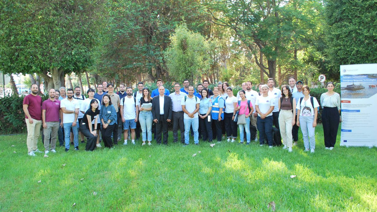 Our <a href="/pathoCERT/">PathoCERT</a> pilot in 🇨🇾 was completed last month. More than 150 participants, including First Responders, Water Experts and volunteers, demonstrated the technologies developed within the project within a real, operational environment. Check out our photos below!