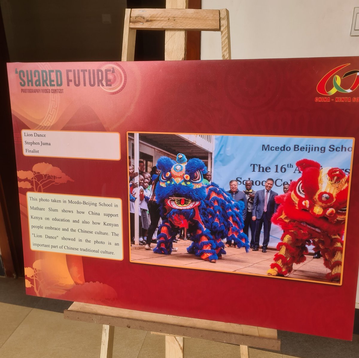 CMETrust's tweet photo. Join us as we celebrate @CMETrust's PSS scholar, Steven Juma, on winning the finalist prize in the "Shared Future" photography/videography contest 2023 organized by @ChineseEmbKenya. Steven also does our audio-visual documentation. Kudos @zazu_mophasa 📸🙌🏿🚀

#CMETrustAt17 #SDG4 https://t.co/OaWBtQFEgI