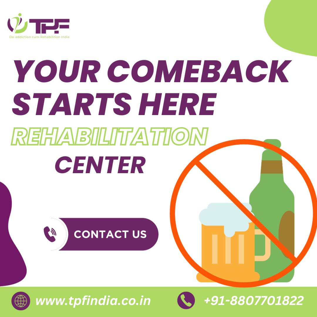 tpfsugam's tweet photo. 🌟 Your comeback story starts at Turning Point Foundation! Our rehab center is more than a place of recovery; it's a community that understands, supports, and uplifts. 

Book a Free Call Consultation Today

Call: +91 8807701822 or Visit Our Website: https://t.co/VsN9cfFoqi

#tpf https://t.co/2C5tdp5Uqe