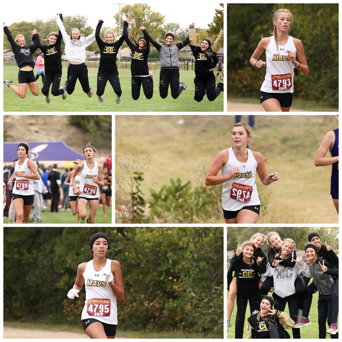 XC Varsity Girls are second straight AVCTL Division I Champs! 🥇

Congrats to our 2023 League Champ,  @IsabellaPonce26!  🥇

Way to represent Mavs! 

@KansasPregame @kansasrunning @sportsinkansas @MaizeSouthAD 

milesplit.live/meets/565116/e…