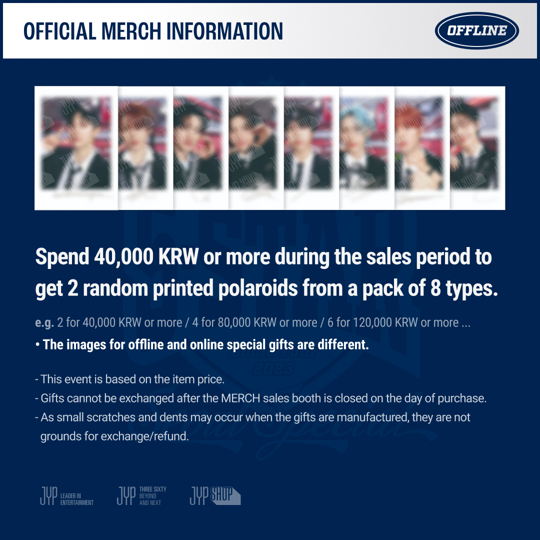 the_FANSSHOP's tweet photo. Stray Kids(스트레이 키즈)
5-STAR Dome Tour 2023 Seoul Special (UNVEIL 13)
OFFICIAL MERCH INFO

⋆ OFFLINE ⋆

상세 품목 보기 | https://t.co/YOZXOptSO6
현장 운영 공지 | https://t.co/52OWmmtQk9

현장 운영 시간
10.21 SAT 11:00 - 17:00 (KST)
10.22 SUN 10:00 - 16:00 (KST)
 
📍고척스카이돔축구장 | GOCHEOK SKY DOME SOCCER FIELD

#StrayKids #스트레이키즈
#樂_STAR #ROCK_STAR
#5_STAR_DOMETOUR
#5_STAR_DOMETOUR_Seoul_Special_UNVEIL13
#JYPSHOP #집샵
#YouMakeStrayKidsStay