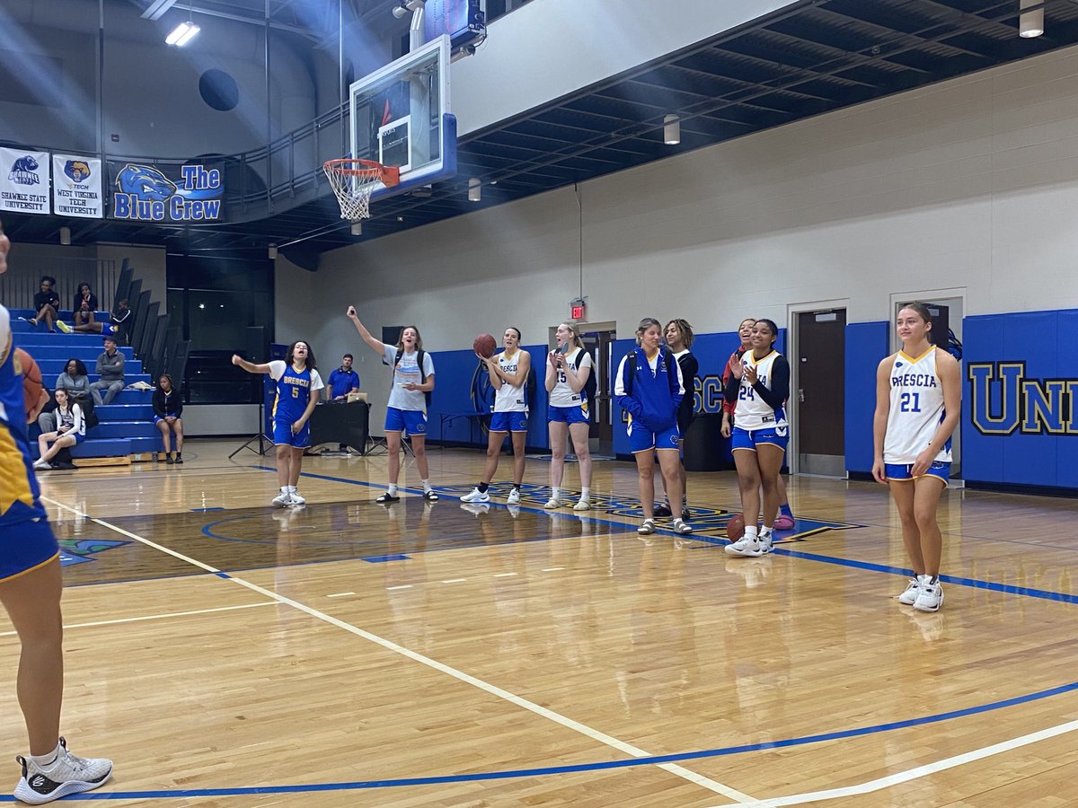 Fun night at the 2nd Annual Bearcat Bash!! Lighthearted and smiles with teammates!! Come watch the Brescia Women’s Basketball scrimmage Friday night at 7 PM.