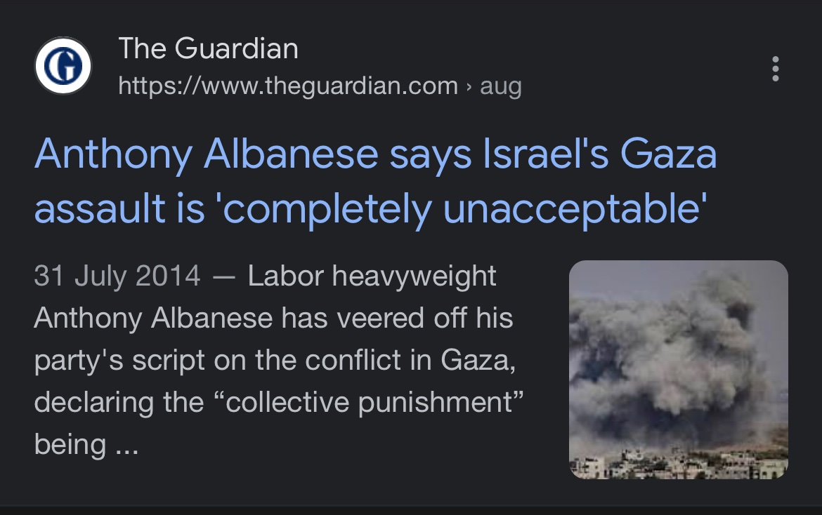 nomstrositi's tweet photo. Over 700 children had already been killed by the IDF and our government refused to condemn it and call for a ceasefire. Is bombing a hospital enough to get @AlboMP to do it now? Or has he become “pro collective punishment” since 2014? https://t.co/KNN2i4fSua