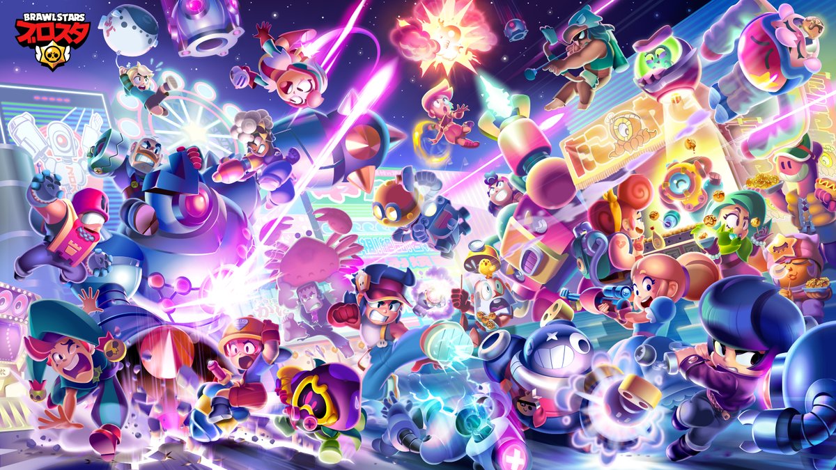 brawlstarsjp's tweet photo. ど派手に暴れ回るぜ💥

#ブロスタ #Brawlstars https://t.co/1MswNvwodB