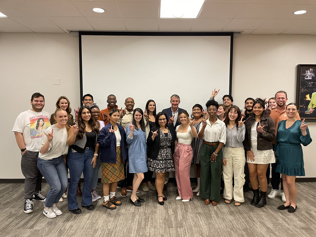 Jay Hartzell (@jchartzell) on Twitter photo Back in the classroom today with <a href="/ProfessorFlores/">Dr. Stella Flores</a> for her courses on educational policy, finance and politics! Her students will go on to be leaders in higher education, legislative roles and more. Thanks for sharing your thoughts and for letting me lecture today 🤘<a href="/utexascoe/">College of Education</a> Back in the classroom today with <a href="/ProfessorFlores/">Dr. Stella Flores</a> for her courses on educational policy, finance and politics! Her students will go on to be leaders in higher education, legislative roles and more. Thanks for sharing your thoughts and for letting me lecture today 🤘<a href="/utexascoe/">College of Education</a>