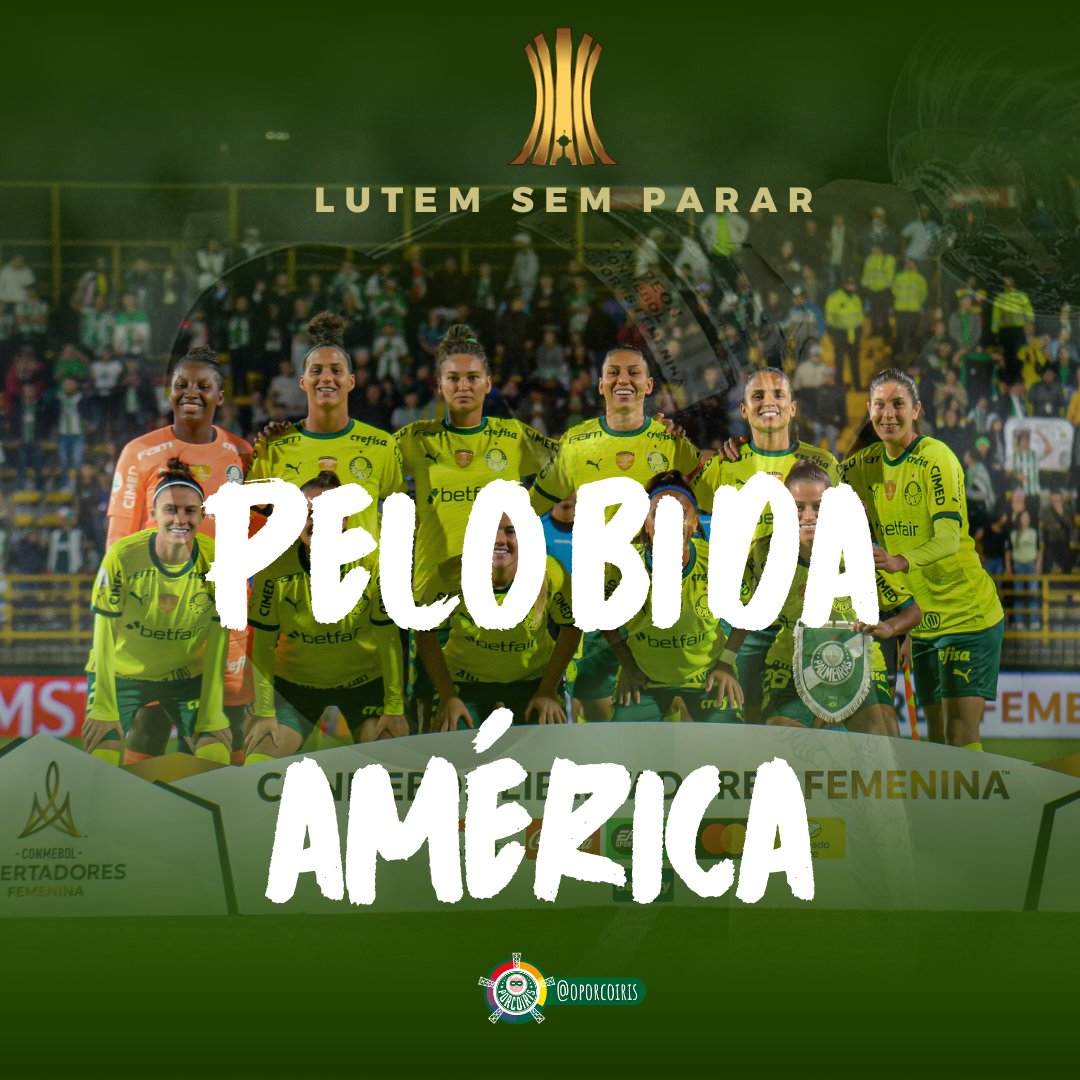 A SOCIEDADE ESPORTIVA PALMEIRAS ESTÁ NA FINAL DA LIBERTADORES FEMININA 2023!!!

DUAS PARTICIPAÇÕES NA HISTÓRIA, DUAS FINAIS!!! 
O PALMEIRAS FEMININO É GIGANTE!!!!

#AvantiPalestrinas #AGlóriaÉDelas
#FutebolÉPraTodos 🏳️‍🌈🏳️‍⚧️