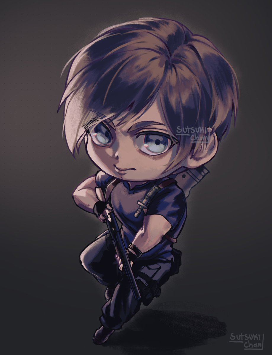 ◇ Leon S. Kennedy ◇

#ResidentEvil4Remake 
 #chibiart #fanart