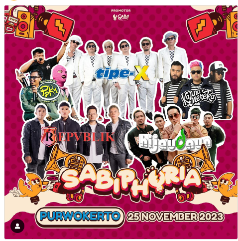 Konser lagi di Purwokerto November