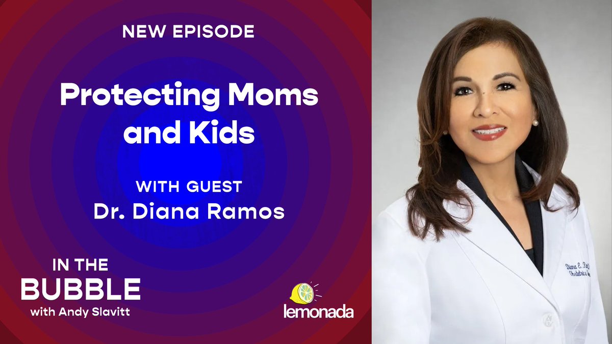 California is making historic investments in improving children's mental health as well as material health outcomes. This week @ASlavitt talks w/ @DrDianaRamosMD about her work as @CA_OSG on these pressing issues post-pandemic. Listen now: link.chtbl.com/InTheBubble?si…