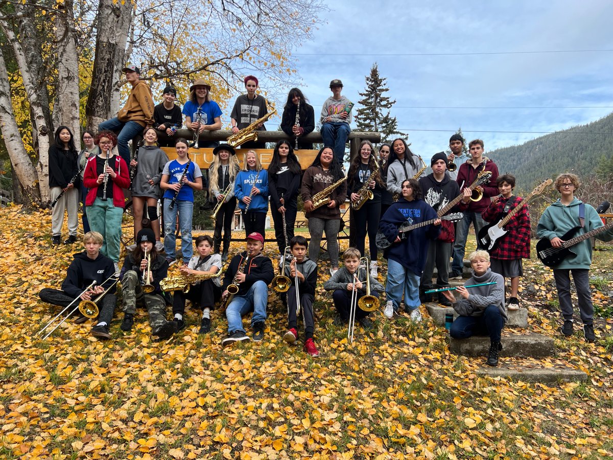 Our band program is growing steadily! Here are members of the secondary junior and senior bands at their recent retreat. #SESSProud <a href="/Woodshop_wizard/">Chris Collins</a>