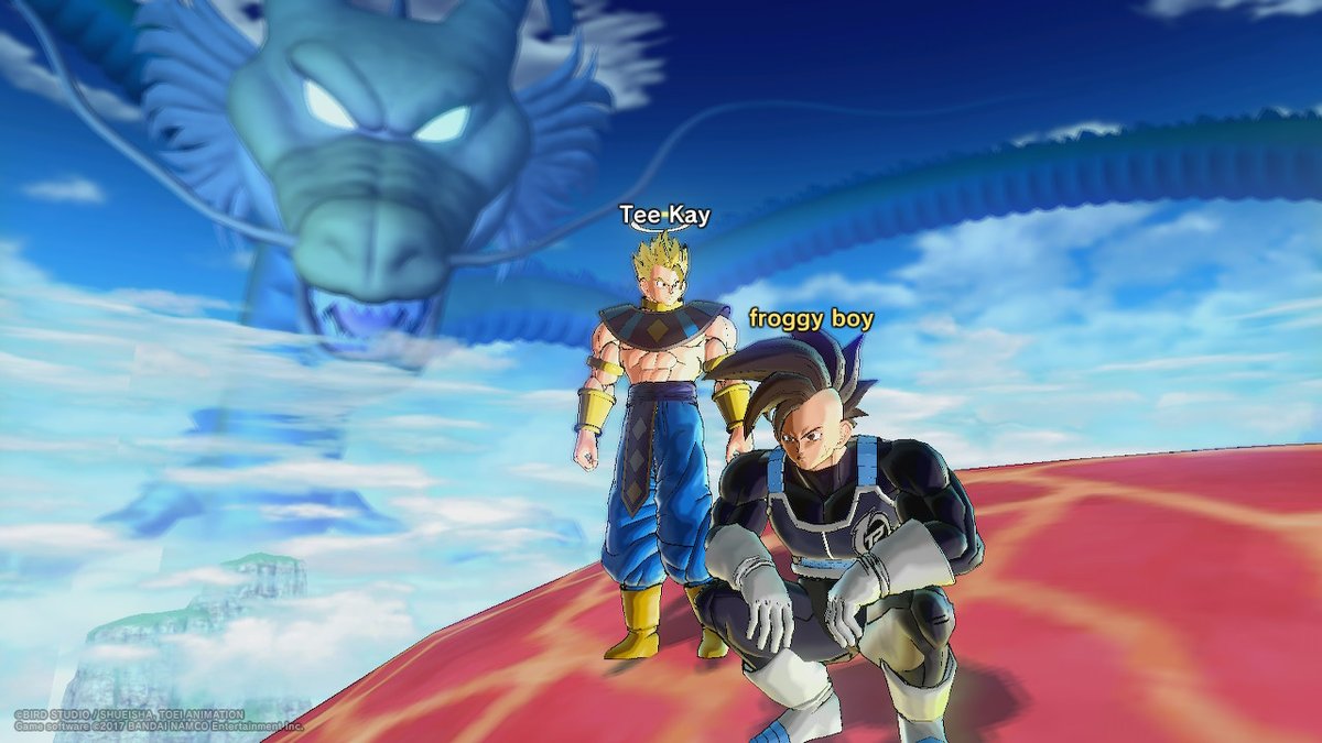 TylerEscapePlan's tweet photo. living my childhood dreams with son goku &amp; froggy boy #NintendoSwitch https://t.co/Jl1hMSHcge