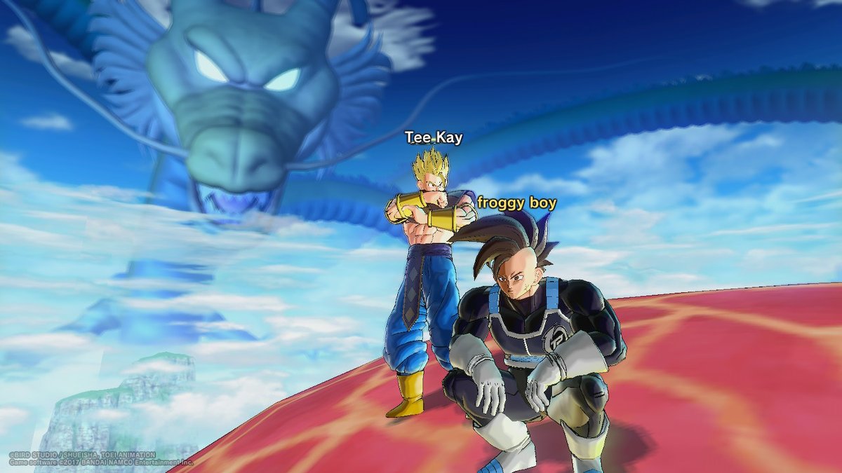 TylerEscapePlan's tweet photo. living my childhood dreams with son goku &amp; froggy boy #NintendoSwitch https://t.co/Jl1hMSHcge