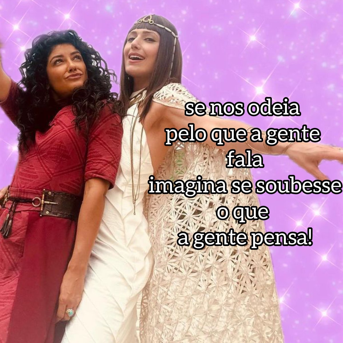 du_sousaa's tweet photo. Eu só queria a Naamá e a Nebset se unindo pra infernizar a sonsa da Abisague. Minhas vilãs favoritas.😌😈😍 #SérieReis #Naamá #Nebset https://t.co/hTJv0ceYDD