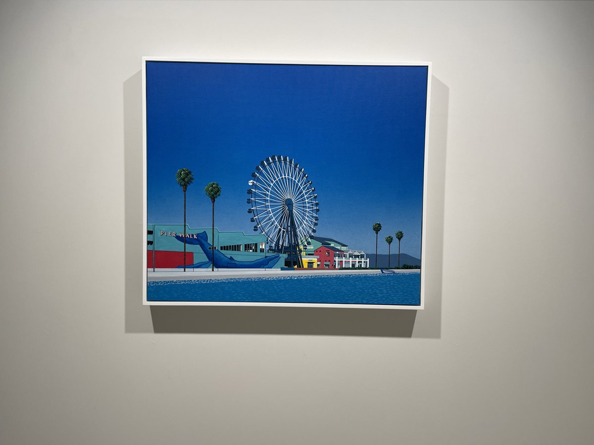 crft's tweet image. 永井博さんの展覧会
「TROPICAL RECORDS」
原画を間近で見る事ができてよかった。
素敵な作品ばかりでした。

#永井博 
#hiroshinagai 
#cassette_fukuoka