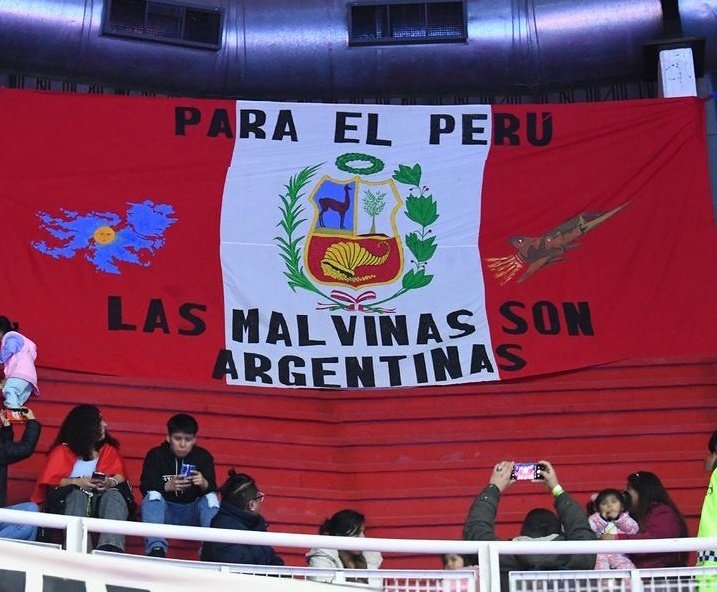 Los peruanos gritan los goles de Messi y fueron los únicos que nos demostraron amor verdadero en Malvinas. Los verdaderos y únicos hermanos latinoamericanos.