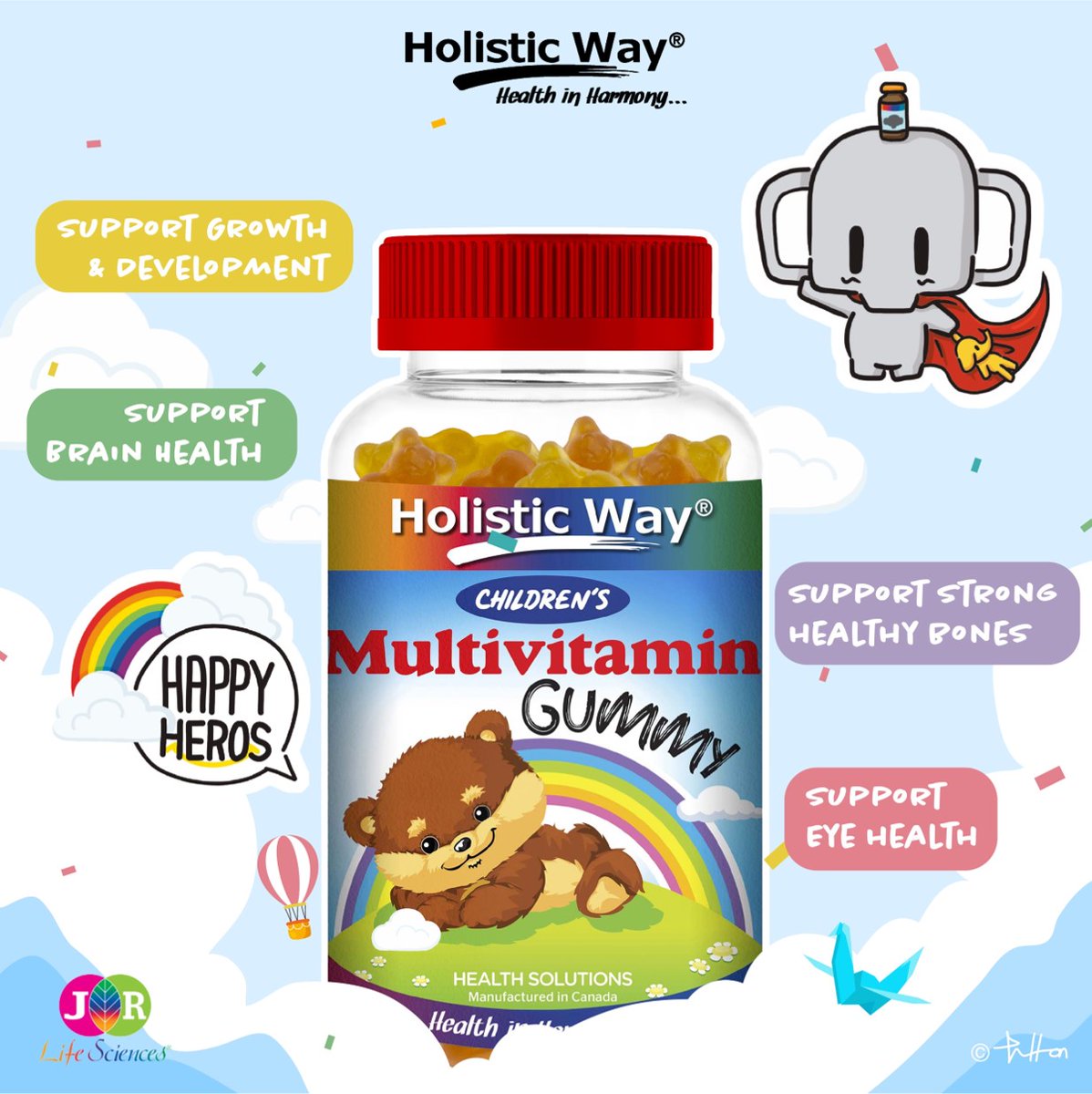 HolisticWaySG's tweet photo. Unlock the secret to happy, healthy kids! 🌟

Multivitamin health supplements for children are like a daily dose of sunshine for their well-being. Packed with essential nutrients, they support growth, strong immunity, and a bright future.

#Vitamins #ChildrenHealth #Health #Gummy https://t.co/2hvobwHOJk