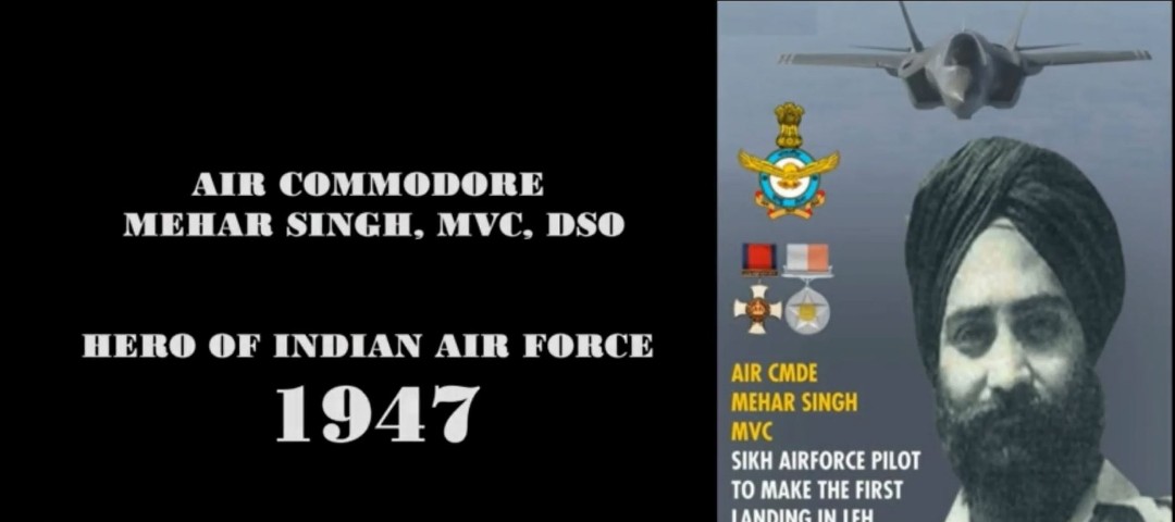 FatimaB62073964's tweet photo. #PakArmy had besieged Leh in Nov 1947. To reinforce, Air Commodore #MeharSingh and Gen Thimayya had to land #Dakota at #Leh which marked the construction of the highest airstrip for airlanded operations resulting in capture of #Leh and #Ladakh sectors. #ShauryaDiwas 
@464646 https://t.co/W5tG0FuSrt