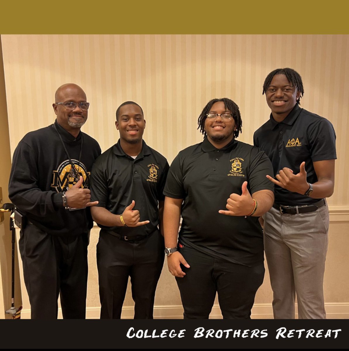 BradleyAlphas's tweet photo. Flashback to the College Brothers Retreat in Milwaukee, October 6th, 2023 🌟 A weekend of growth, bonding, and unforgettable memories! 📆 #TakeMeBackTuesday #CollegeBrothersRetreat #EKAllDayEveryday https://t.co/7HEqSci344