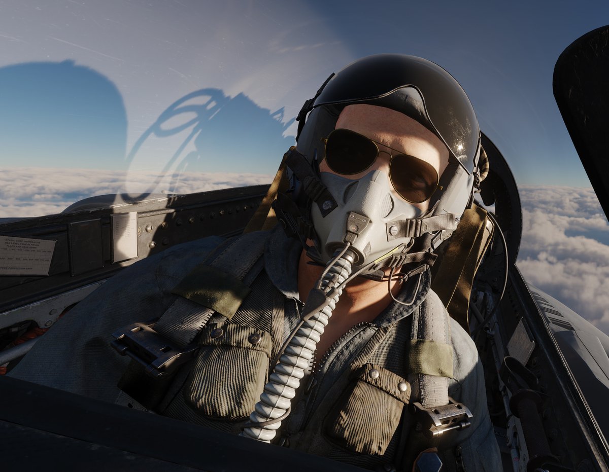 Phantom selfie vibes 😎 Another intense week for the team as we push hard on the F-4E, as well as preparing the F-14 and Viggen to take benefit from new Heatblur features coming with the Phantom.