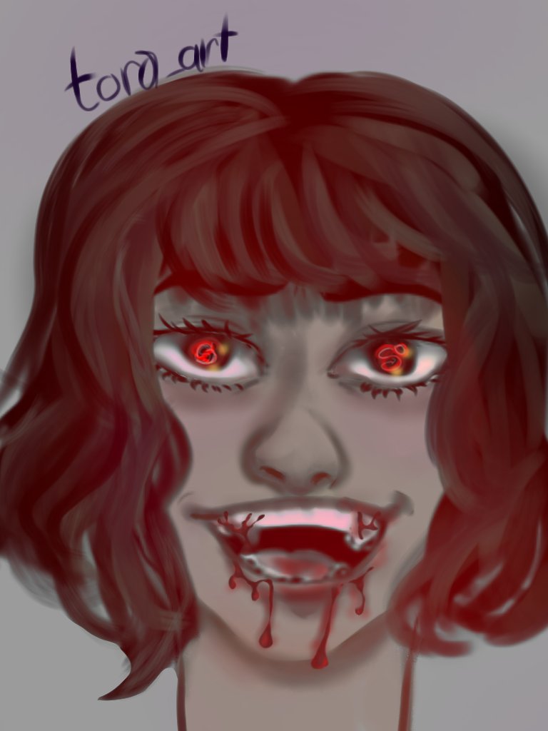 MontseArt19's tweet photo. Extasis #Vampire #montser #myart #drawing #ocart https://t.co/wxCvZEQ760