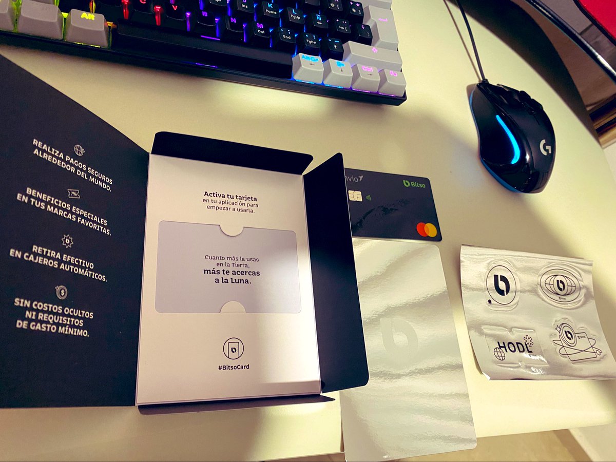 Well done <a href="/Bitso/">Bitso</a> !!!

#BitsoCard #Crypto