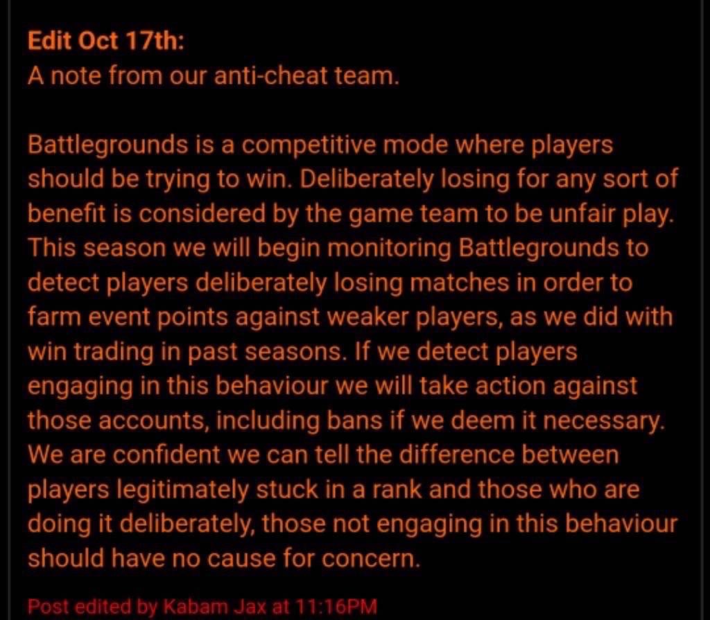 Not long now, before <a href="/MarvelChampions/">Marvel Contest of Champions</a> will ban players for playing the game &amp; call it an exploit. Then they'll have @KabamMiike explain to us in a forum post how bad players simply playing #mcoc is for the game's health.