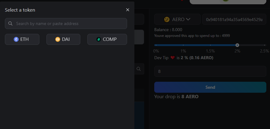 keydrop_fun's tweet photo. 🚀 BIG Update !!🚀

You can now keydrop 🗝️💧 ERC20 tokens !!
This includes the much-anticipated FriendTech airdrop! 🤯🥳🪅

#AirdropKeydrop wen ? https://t.co/djopH7smVu