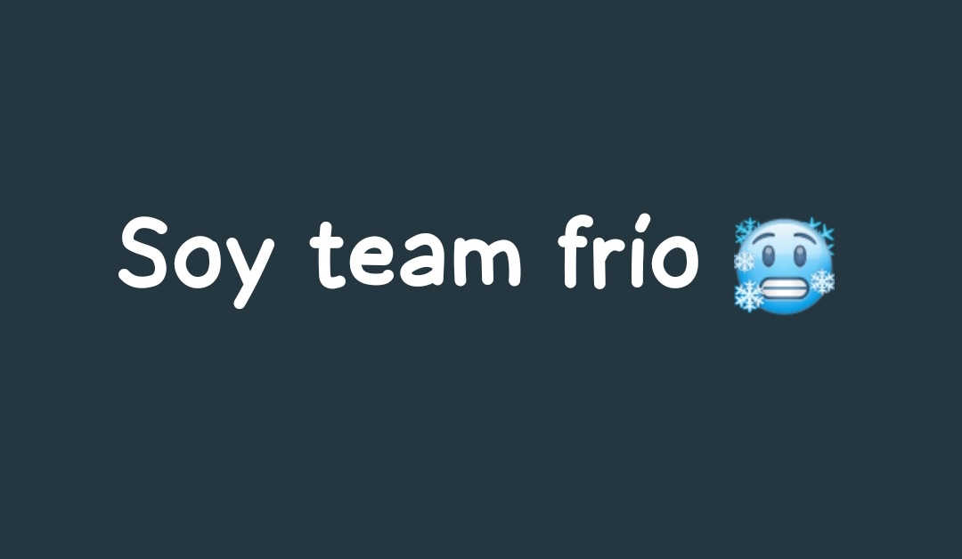 Hosmelow's tweet photo. Comienza a hacer un poco de frío*

Mis contactos: https://t.co/HN8TyxXI1N