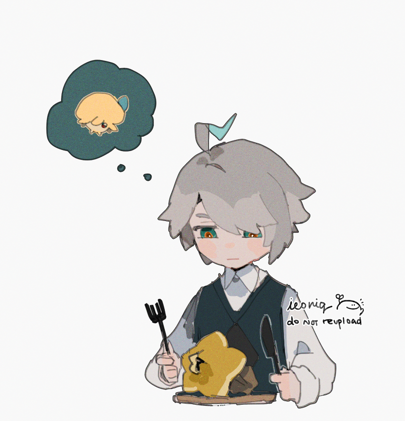 「everything reminds me of him...」|eon / ieon 🐥 doujima?!のイラスト
