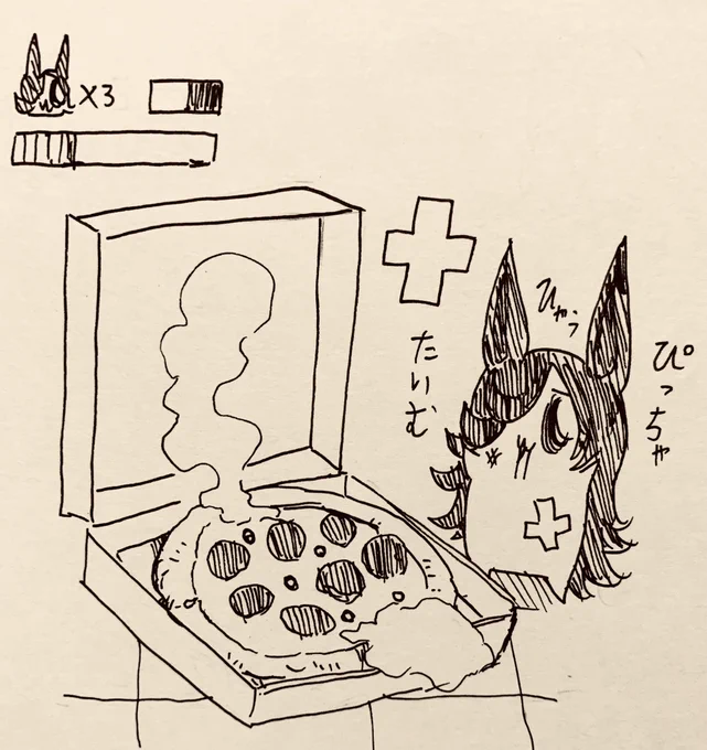 体験した事を描いてる…? 