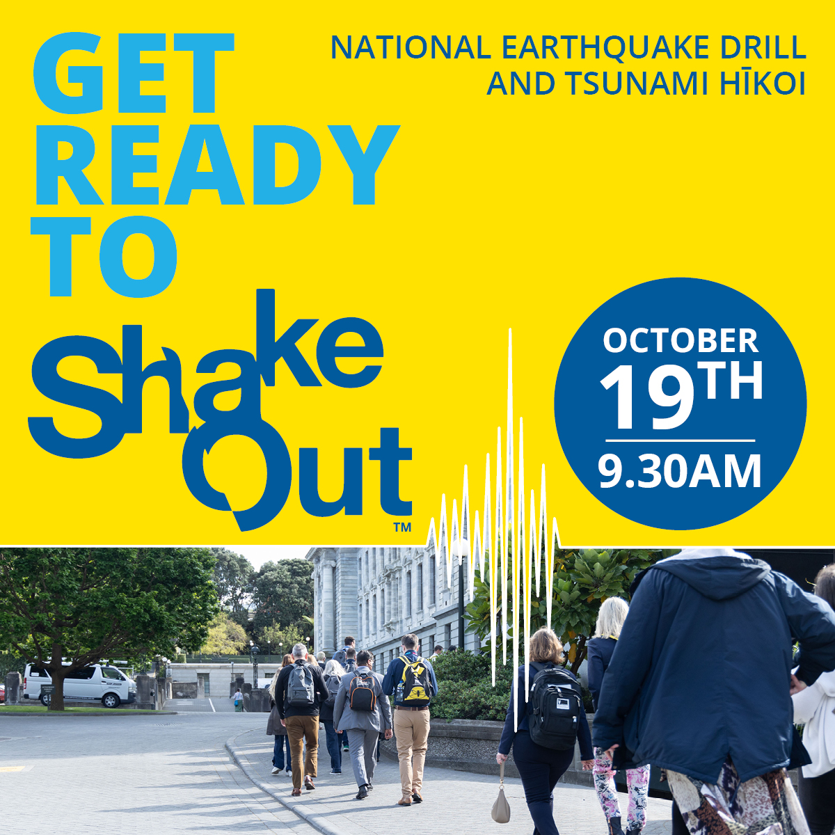 ShakeOut is on tomorrow! Have you signed up? Join people across Aotearoa practise their Drop, Cover and Hold, and tsunami hīkoi 🌟 It's not too late to sign up 👇 getready.govt.nz/involved/shake…