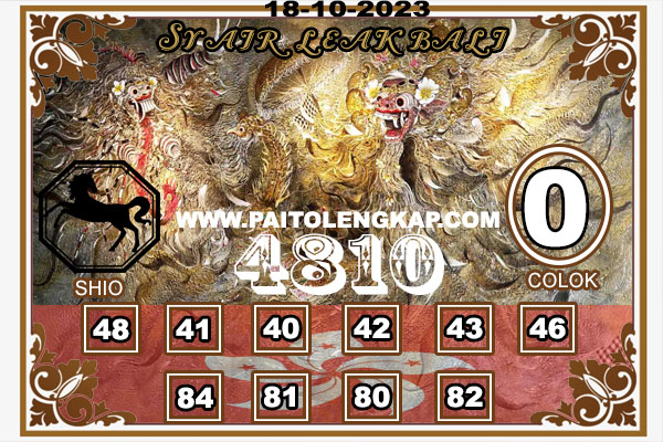 DaftarPAS4D's tweet photo. Angka Main Hongkongpools 18 Oktober 2023
Angka Main : 3058
2D: 30*35*38*03*05*08*53
3D: 305*308*350*358*380*385*035
SHIO : AYAM & ULAR
CB: 3 & 8
Tutup: 22:30 WIB & Result 23:00 WIB
#syairhk #syairshongkong #syairpas4d #daftarpas4d #angkamainhk #linkpas4d #loginpas4d #pas4d https://t.co/fy9xgXPMuF