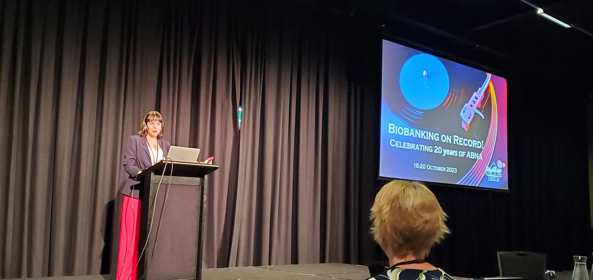 And we have kicked off ABNA 2023! 20 years of biobanking on record! An amazing introduction by our current president  <a href="/CassPGriffin/">Cassandra Griffin</a> #ABNA2023GoldCoast