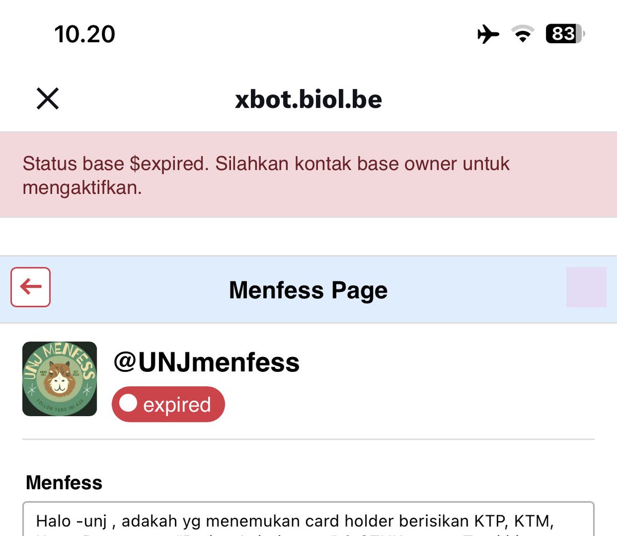 malroupe's tweet photo. @AvenunjBacking kak mau tanya ini kalo expired gini kenapa yaahhh https://t.co/3UpdFnbvVi