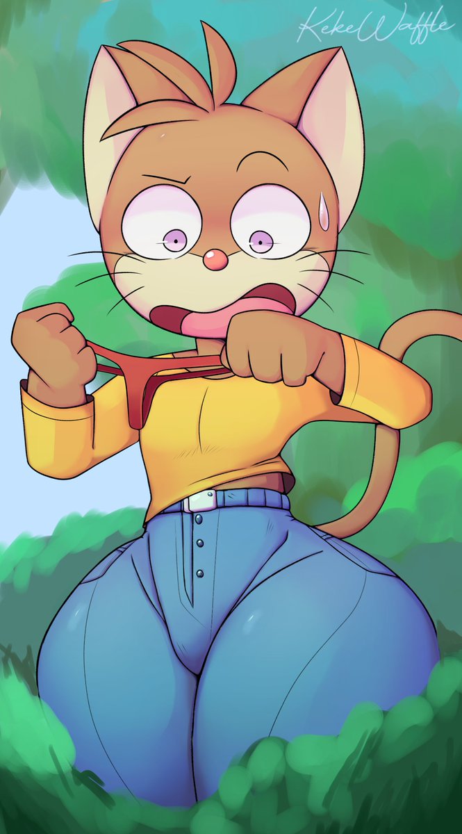 Nyan-nyan Nyander ready to go!
Part 1 - Niyander's best friend Pidori makes ''small'' modifications to the superhero suit