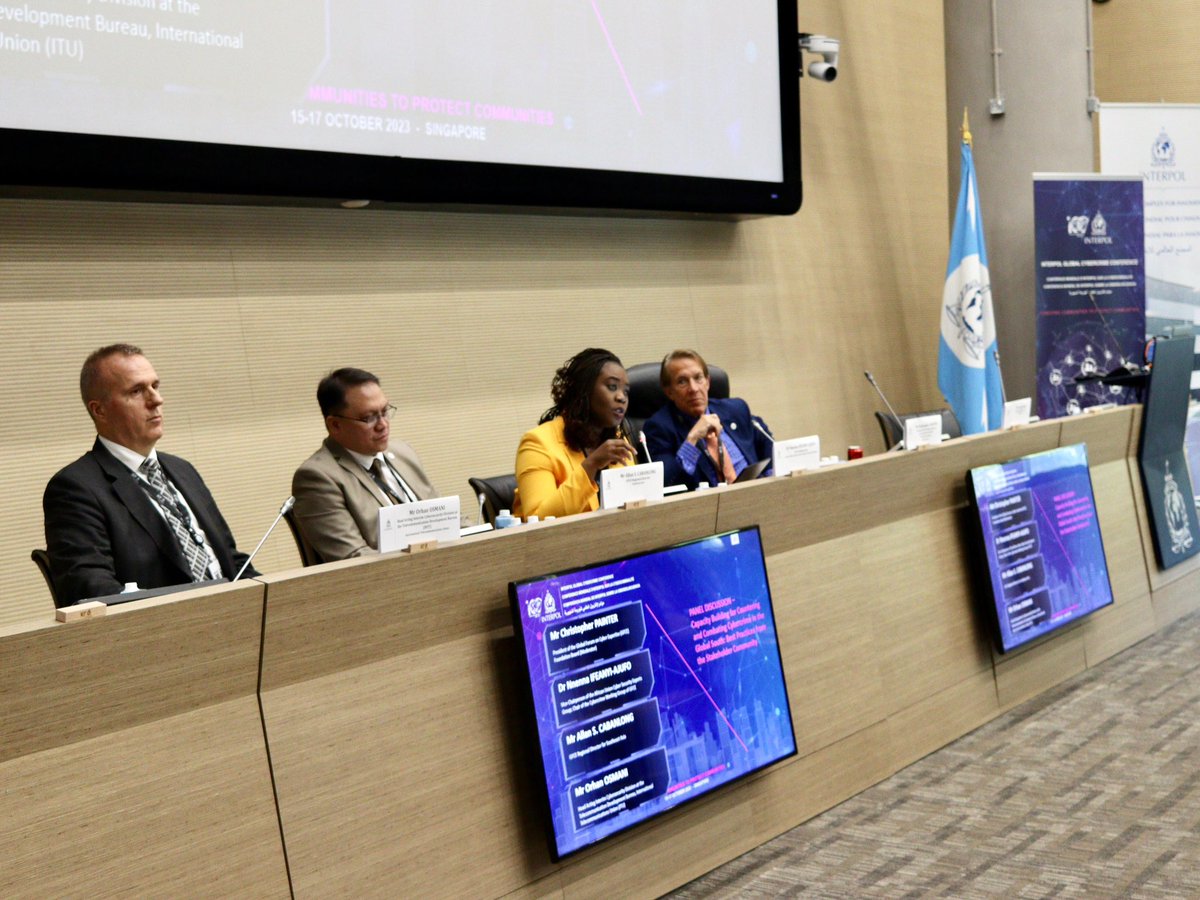 INTERPOL_Cyber's tweet photo. 📌 Wrapped up the #IGCC2023 with an impactful Law Enforcement Open Forum &amp; deep dives into top cyberthreats. Parallel sessions, rich engagement, and tons of insights to unpack! 🚨 #INTERPOL #Cybercrime #SaferWorld #ProtectCommunities https://t.co/zY5pdIYzKM