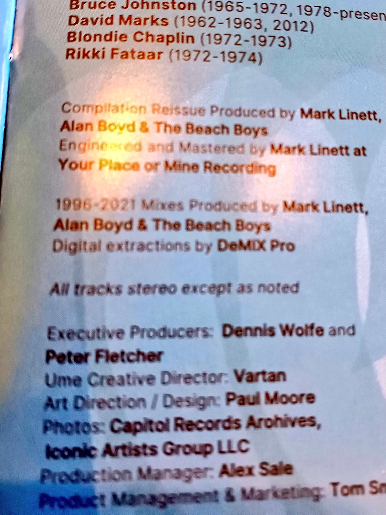 BJ1134's tweet photo. 3枚組で80曲。2021リミックスってライナーノーツに記載されてる「DeMix Pro」で加工したものって理解で良いのでしょうか?
なんか、今時だわねー
#demixpro https://t.co/XIDtMI9cex