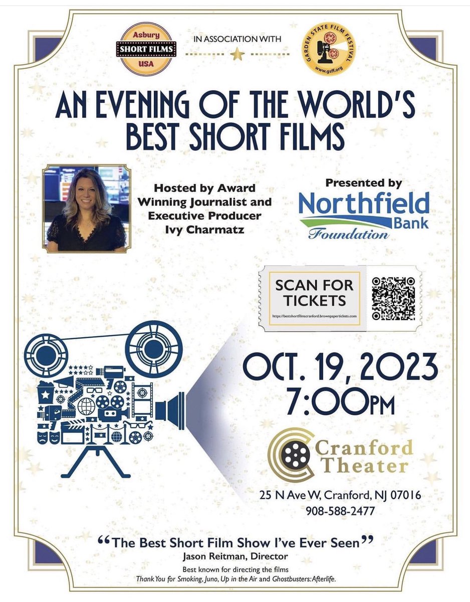 THURSDAY: Looking forward to a wonderful night featuring some incredible short films 🍿🎬🎥Tickets are still available here:
m.bpt.me/event/6115718