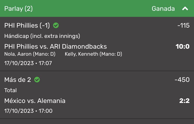 Manolobet91's tweet photo. Se hizo la machaca!!!!

Andamos intratables, espero haberles ayudado a ganarle unos verdes al casino!!!!💵💵💵💵 https://t.co/sosY8F846L