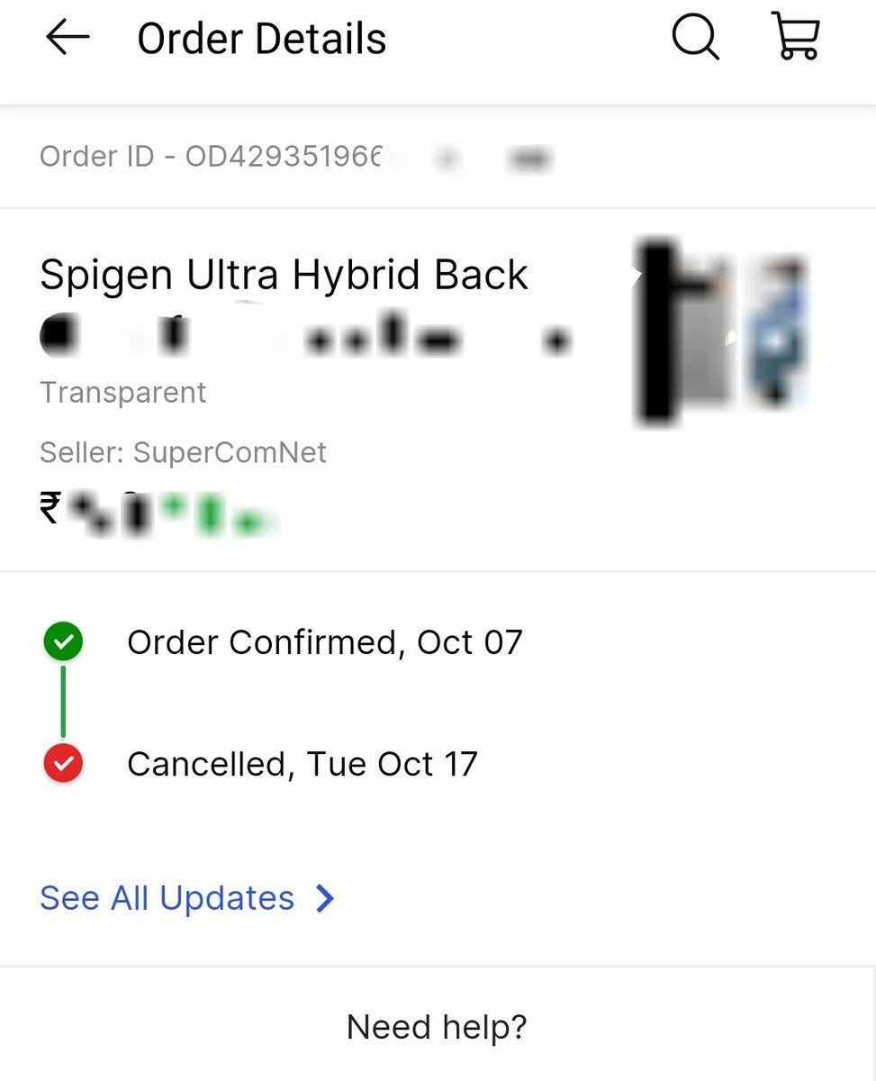 jayaprasad45's tweet photo. @Flipkart @flipkartsupport 
Here is another gem. This order also missed its initial PDD. Somehow it got out for delivery the following day. I was happy that finally I am getting the item. But due to some reason it failed to deliver. Upon contacting customer support
#flipkartscam https://t.co/nPmzmLsOYL