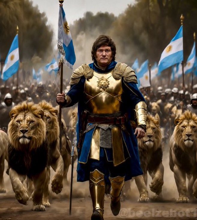 LibreMENTE79's tweet photo. Este domingo, Javier Milei, logrará una victoria ✌️ contundente, para rescatar a la Argentina del comunismo y devolver el poder al Pueblo. 
¡Viva la libertad, carajo! 
#MileiPresidente2023 https://t.co/mMC2RAUkB9