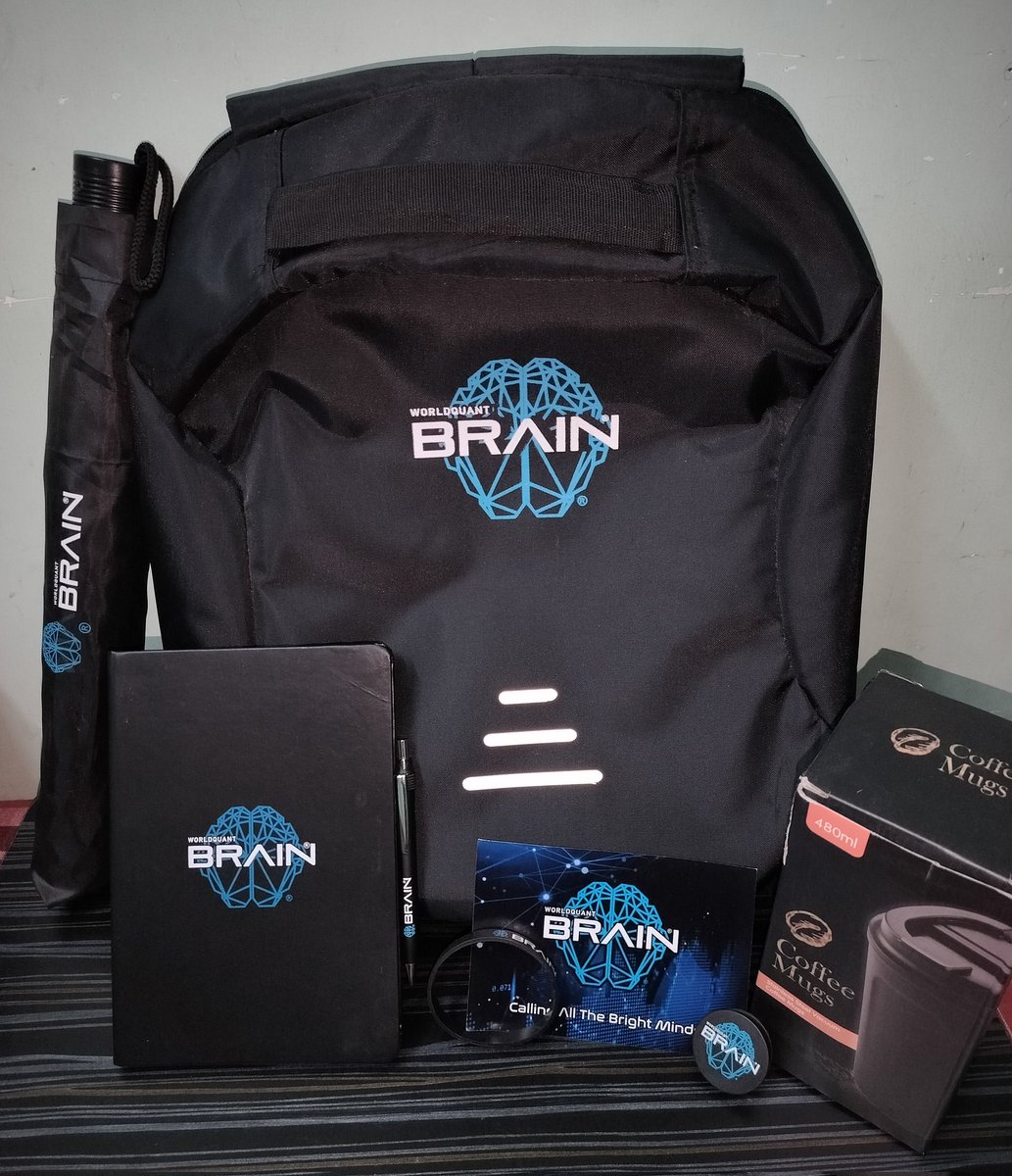 philomath128's tweet photo. Added more swags to the kit!

Thanks #WorldQuant for sending these ✨🦋 https://t.co/1tW58Yu1sZ