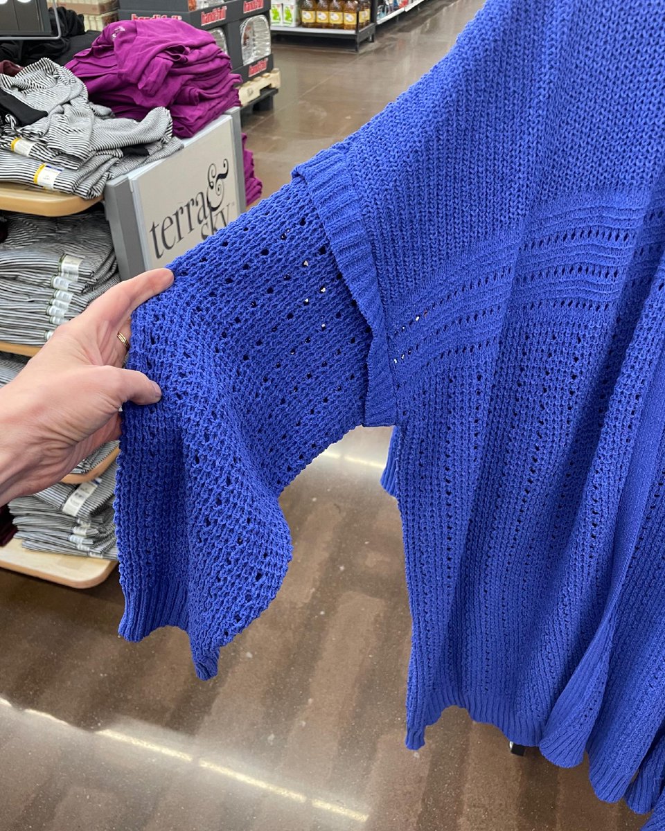 This cardi by Terra&amp;Sky is perfect!😍 I'm in love with all three colors. 🩷🧡💙  #whoawaitwalmart @walmart #walmart #fashion
goto.walmart.com/jr2OeZ