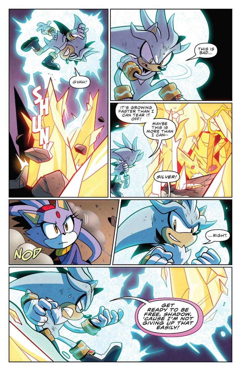STHComicsIDW's tweet image. From Sonic the Hedgehog issue 60